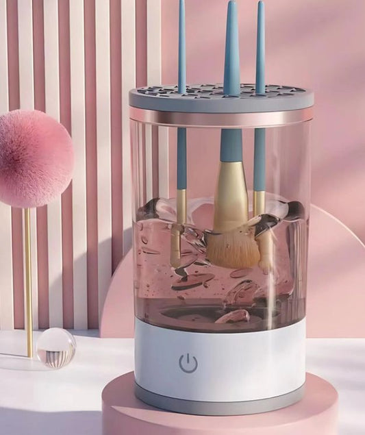 Limpiador Automático De Brochas De Maquillaje